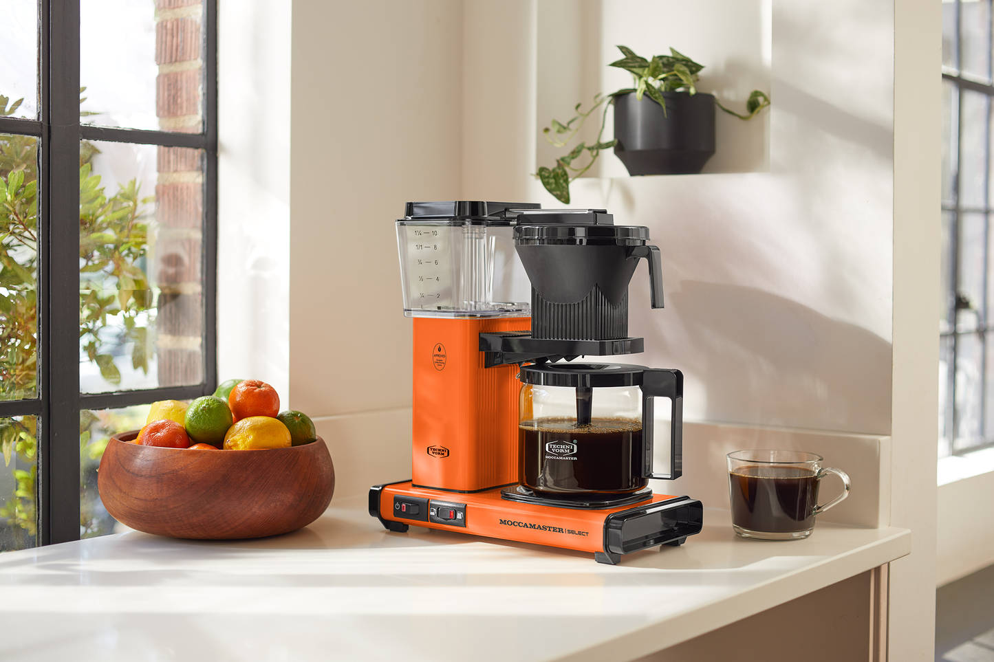 MOCCAMASTER SELECT Coffeemaker 1.25L Aluminum