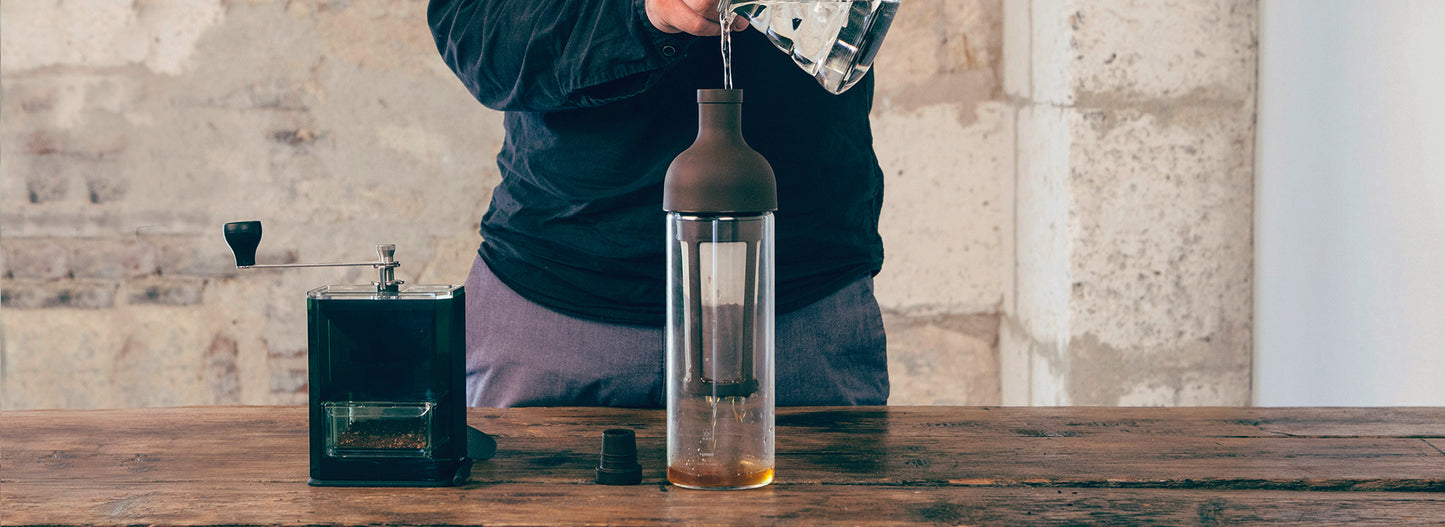 HARIO Iced coffee bottle - black top