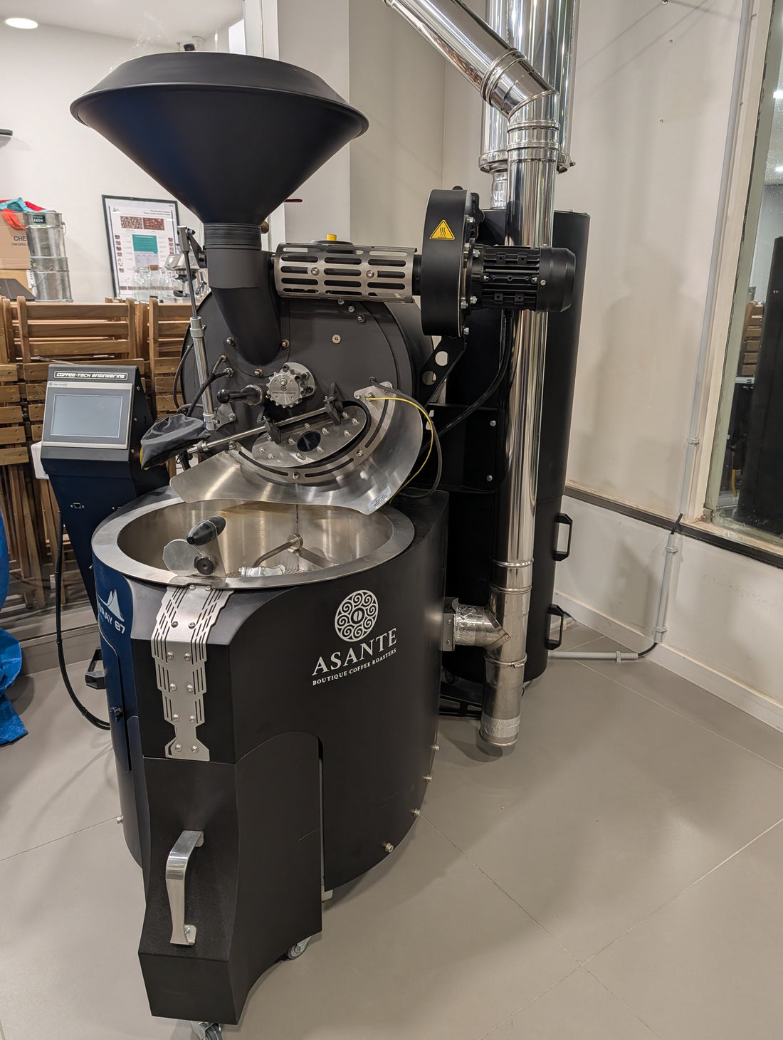 Finalmente - O Nosso Novo Torrador Chegou!