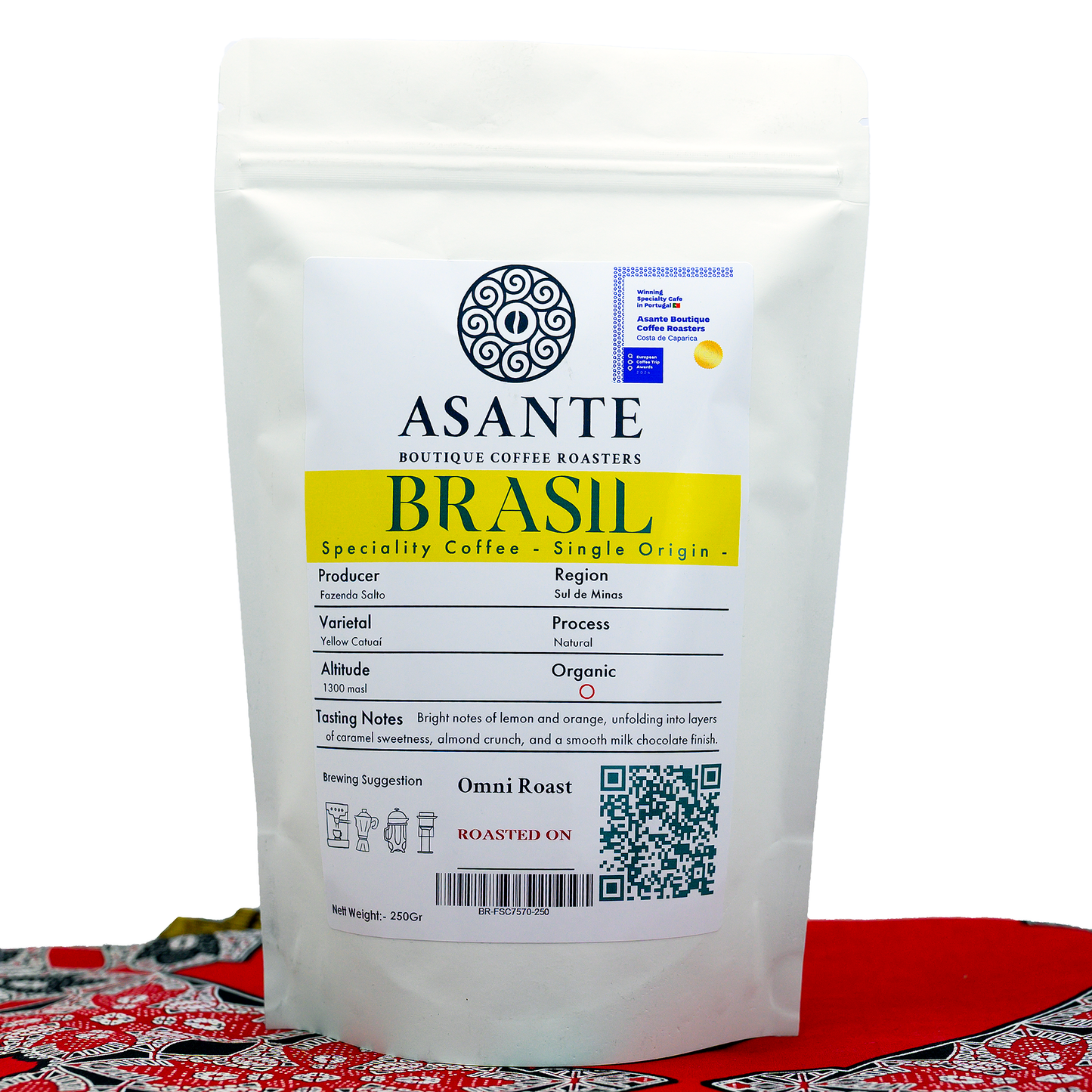 Café de Especialidade  BRASIL - Sul de Minas - Natural