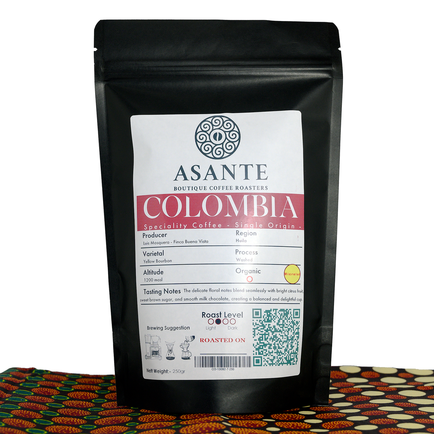 COLOMBIA Specialty Coffee 13092-7 - HUILA - Washed