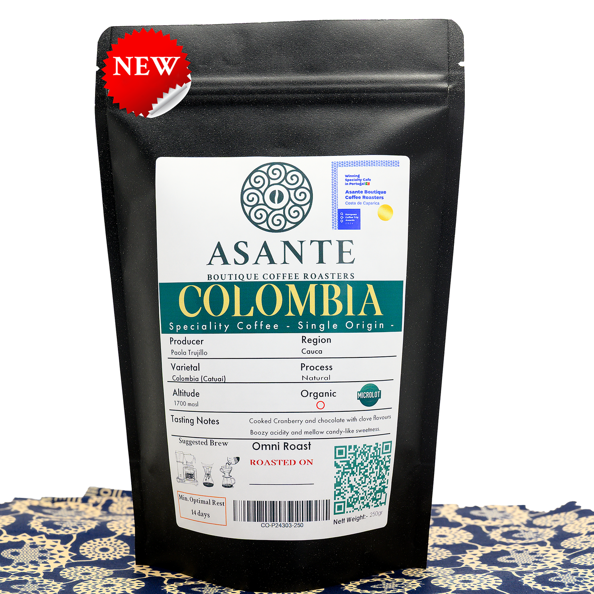 Café de Especialidade da Colombia (Cauca) - Natural