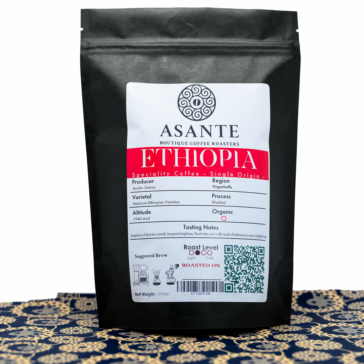Ethiopia Specialty Coffee - Yirgacheffe - Washed
