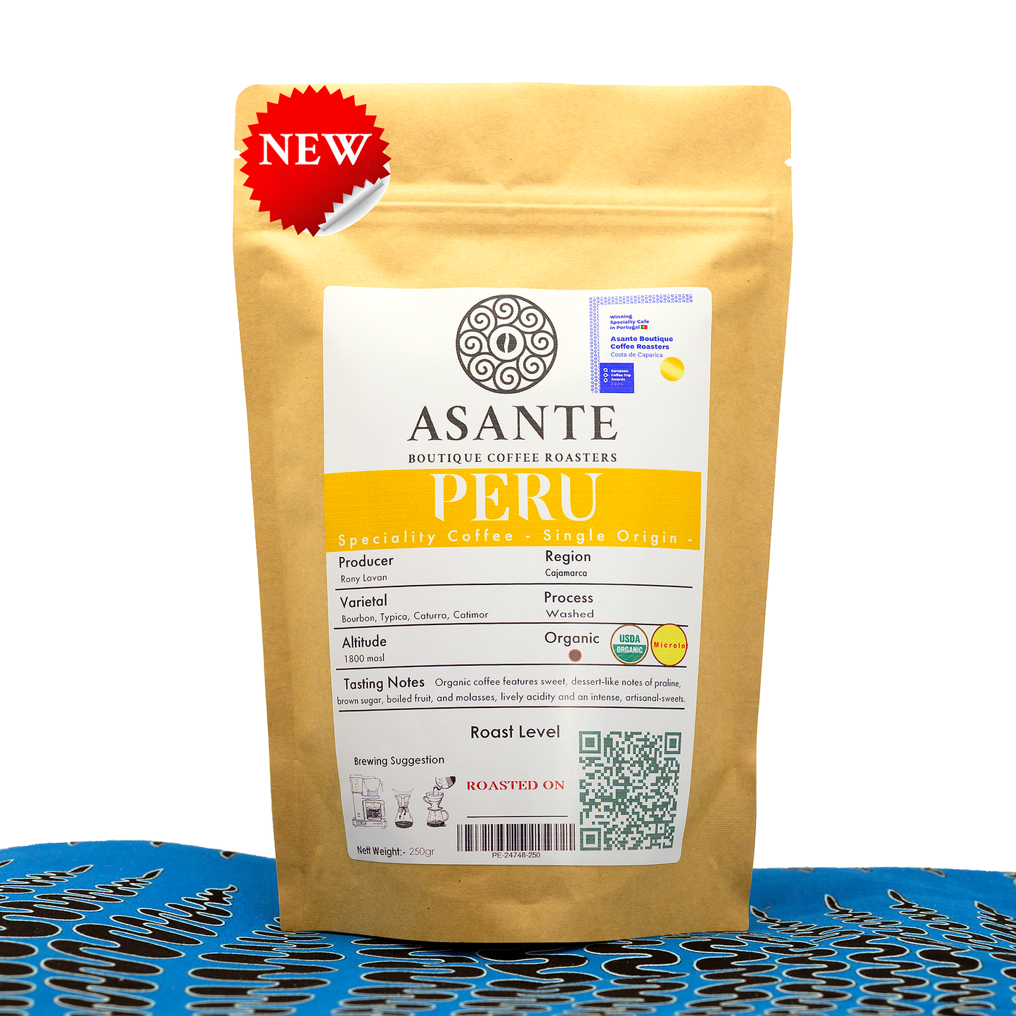 PERU Specialty Coffee - Organic - Washed