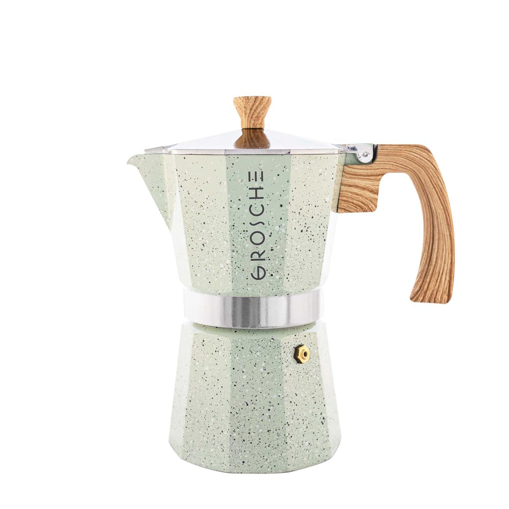 GROSCHE - Stovetop Espresso Coffee Maker 6 cup Milano