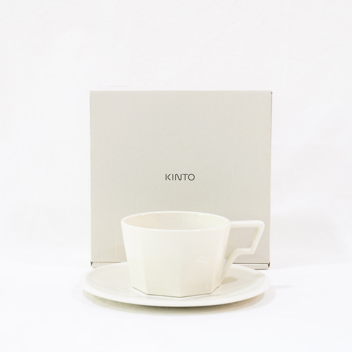 KINTO OCT Cup & Saucer White